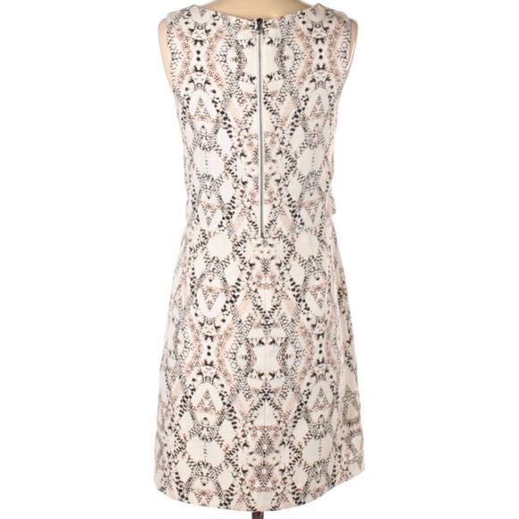 Banana Republic Outlet Geometric Snake Print Classy Sleeveless Mini Dress - Picture 4 of 9